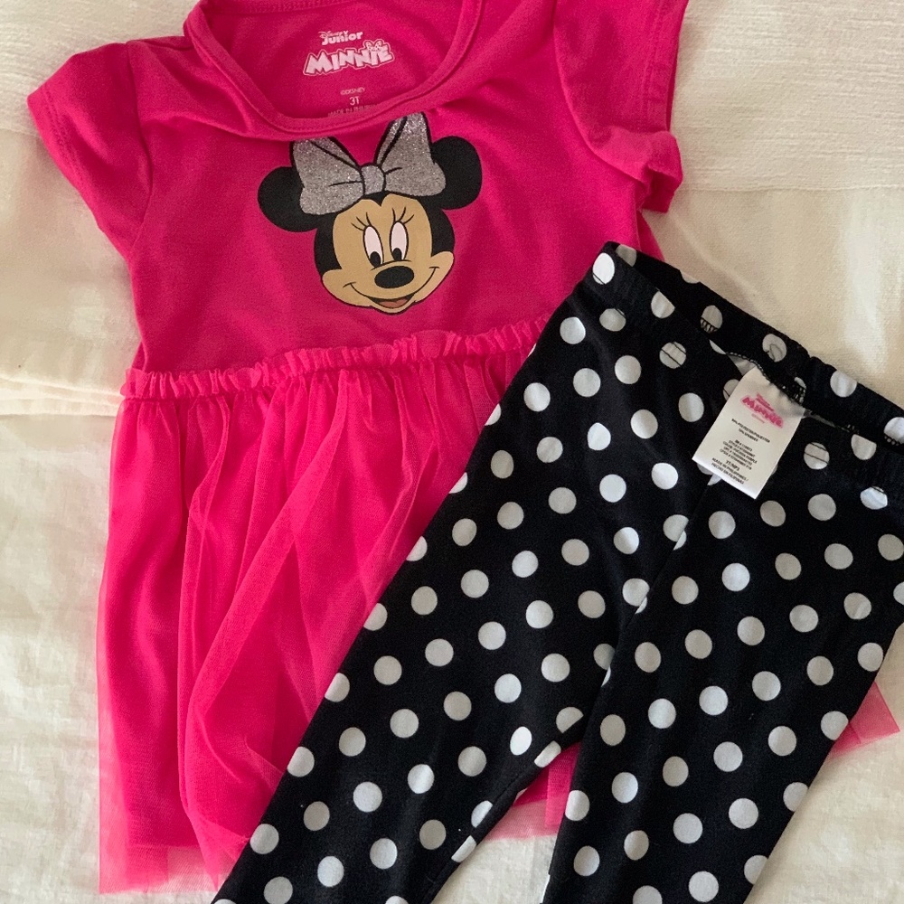 Disney Minnie Mouse Set- 3T